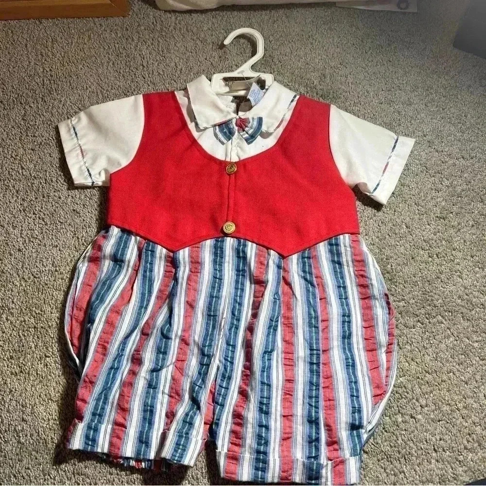Vintage Glynne Percy Toddler 18 Month Romper
